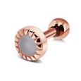 Rose Quartz Ear Piercing TIP-2809